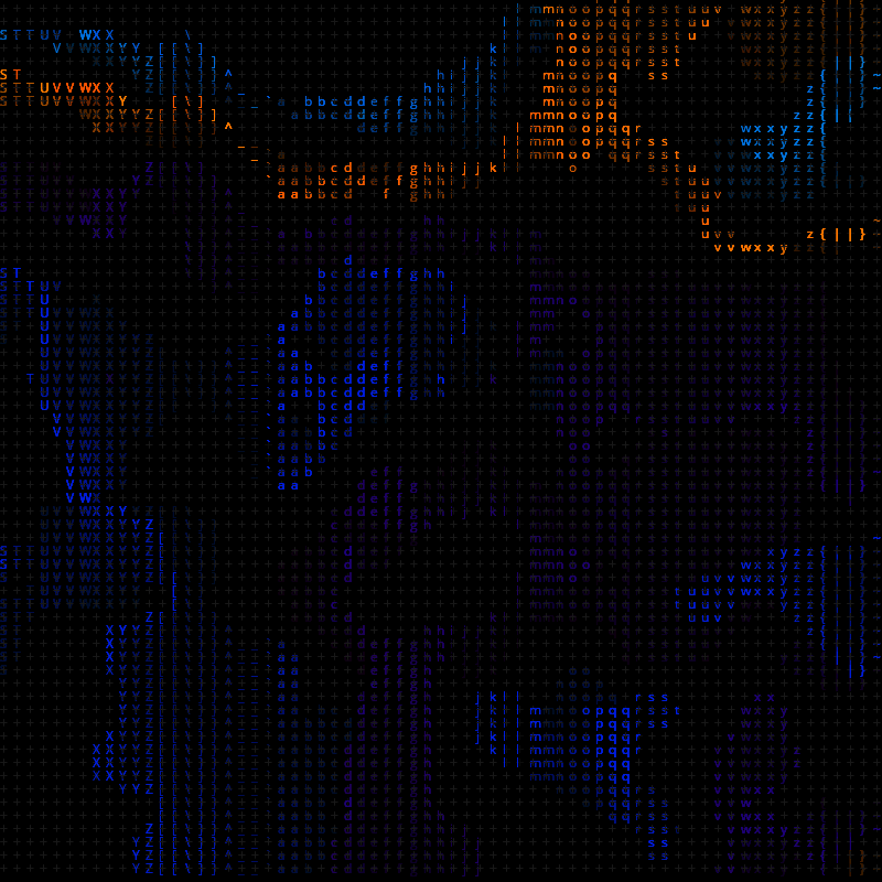 Ascii Noise #10 static token preview