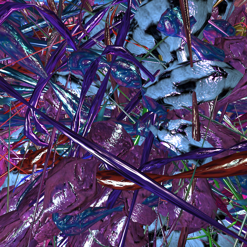 Prismatic Thickets #651 static NFT preview