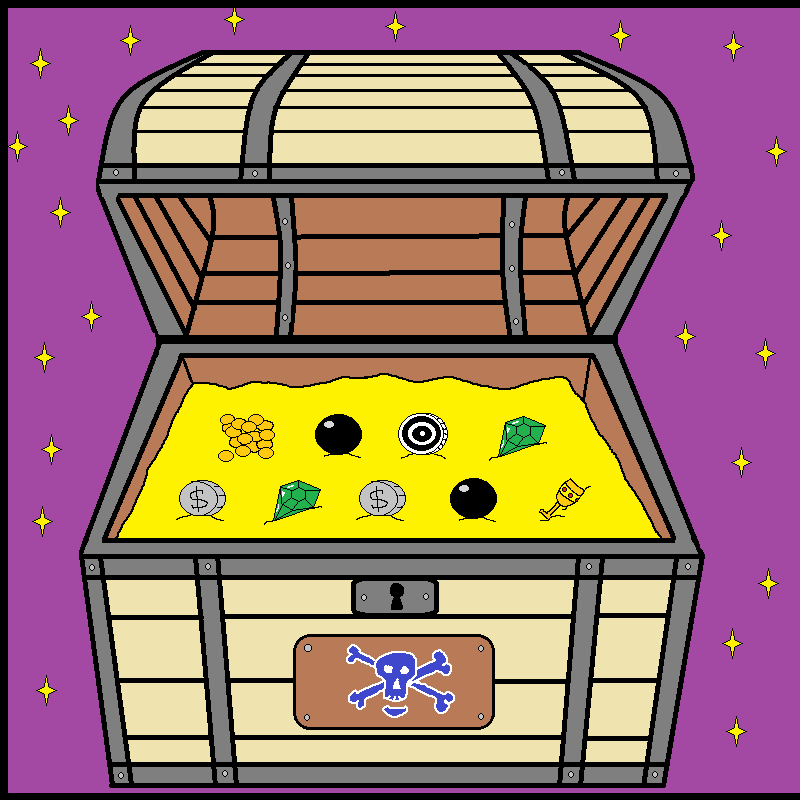 Treasure loot box #75 static token preview