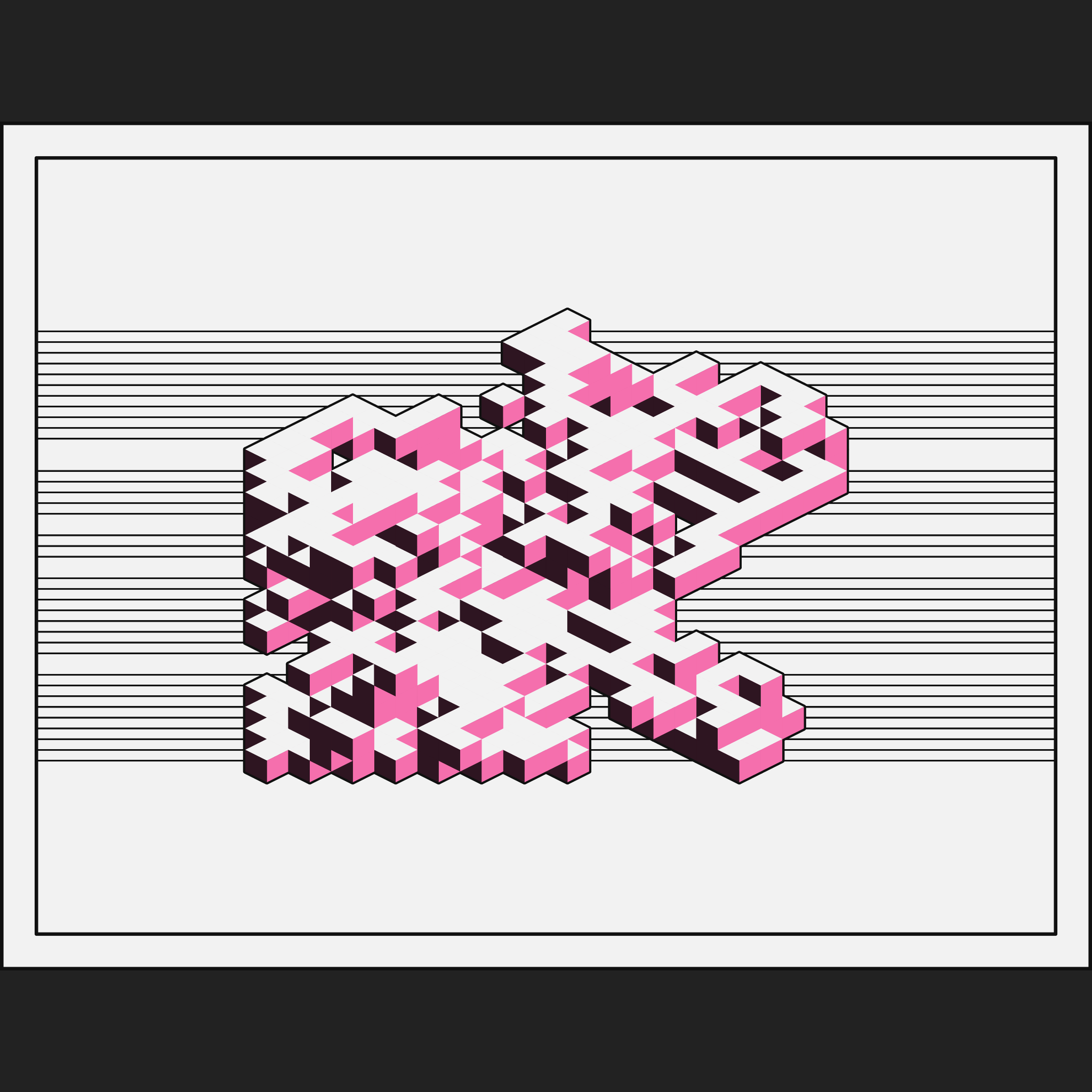 Cube on Cube #99 static NFT preview