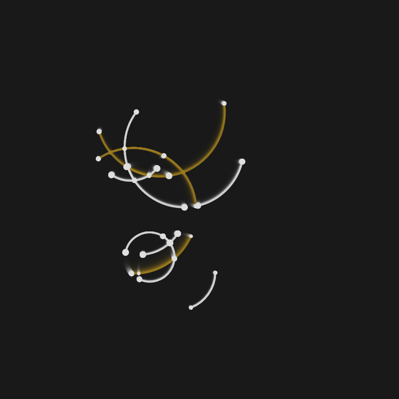 Hidden Order #25 static token preview