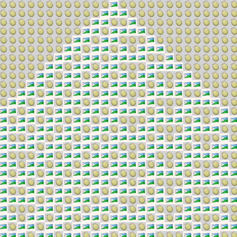 Elementary Cellular Emoji Automata #520 static token preview