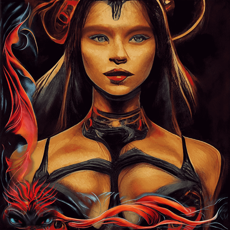 Aries Girl #2 static token preview