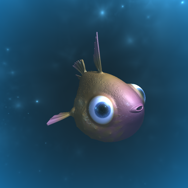 Weird Fishes #83 static NFT preview