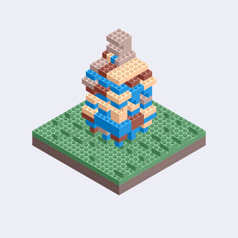 Plastic Town I #117 static token preview