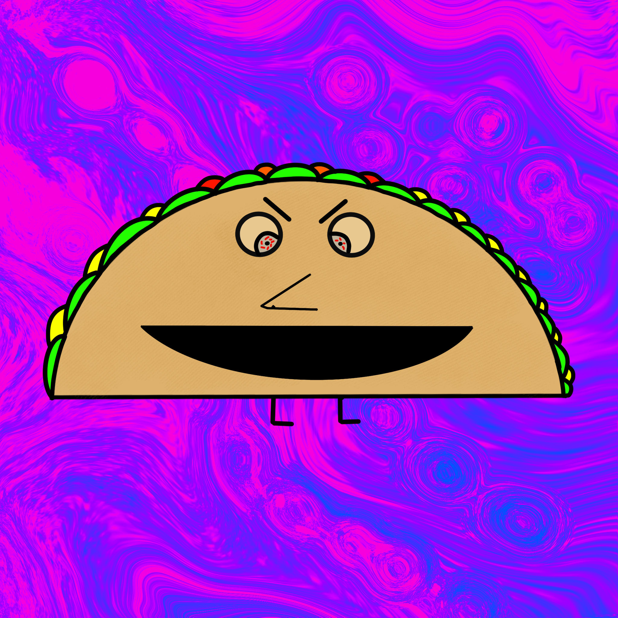 Trippy Tacos #14 static token preview