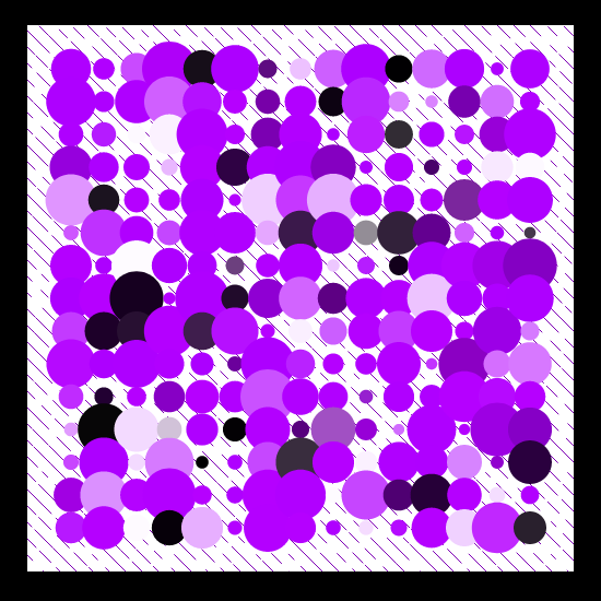 Dots in the Rain #90 static NFT preview