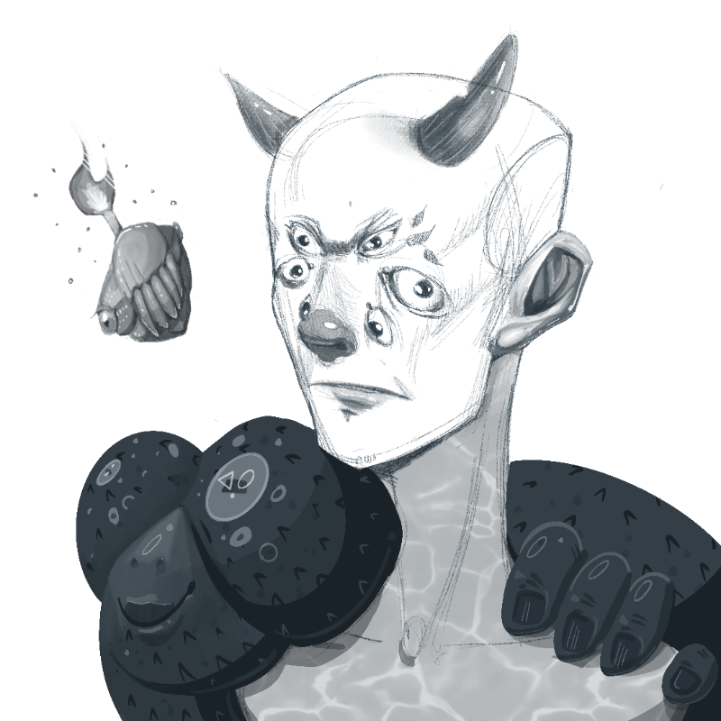 Sketch Dudes #32 static token preview