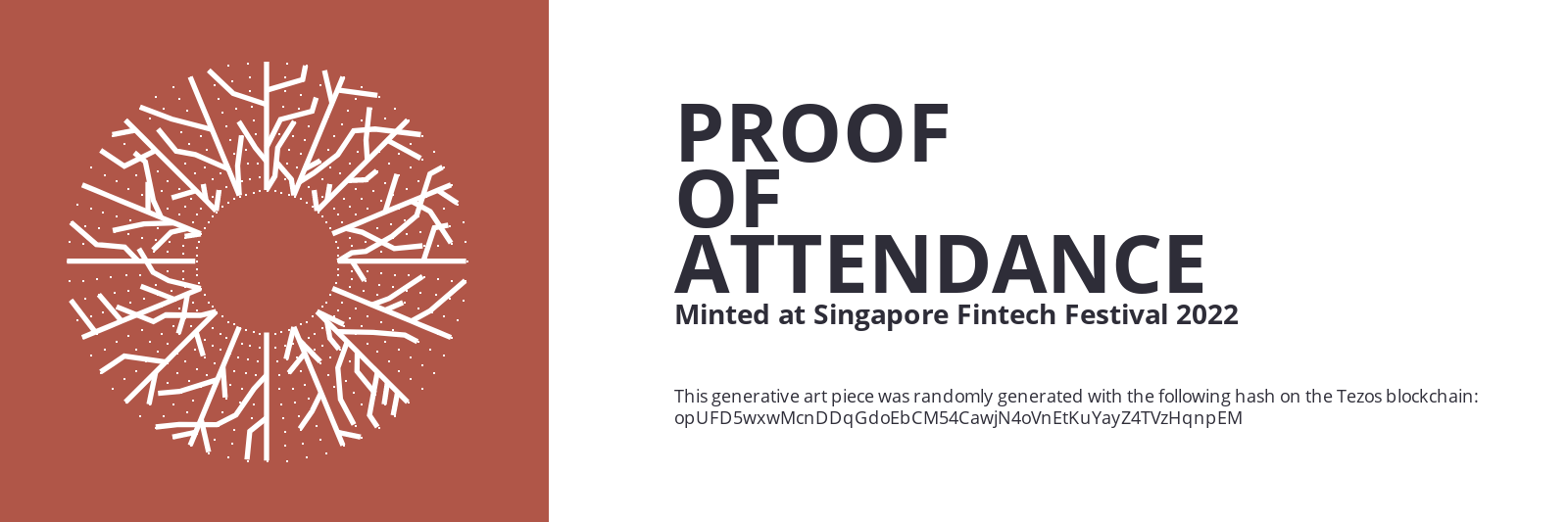 SFF2022 Proof of Attendance Token #248 static token preview