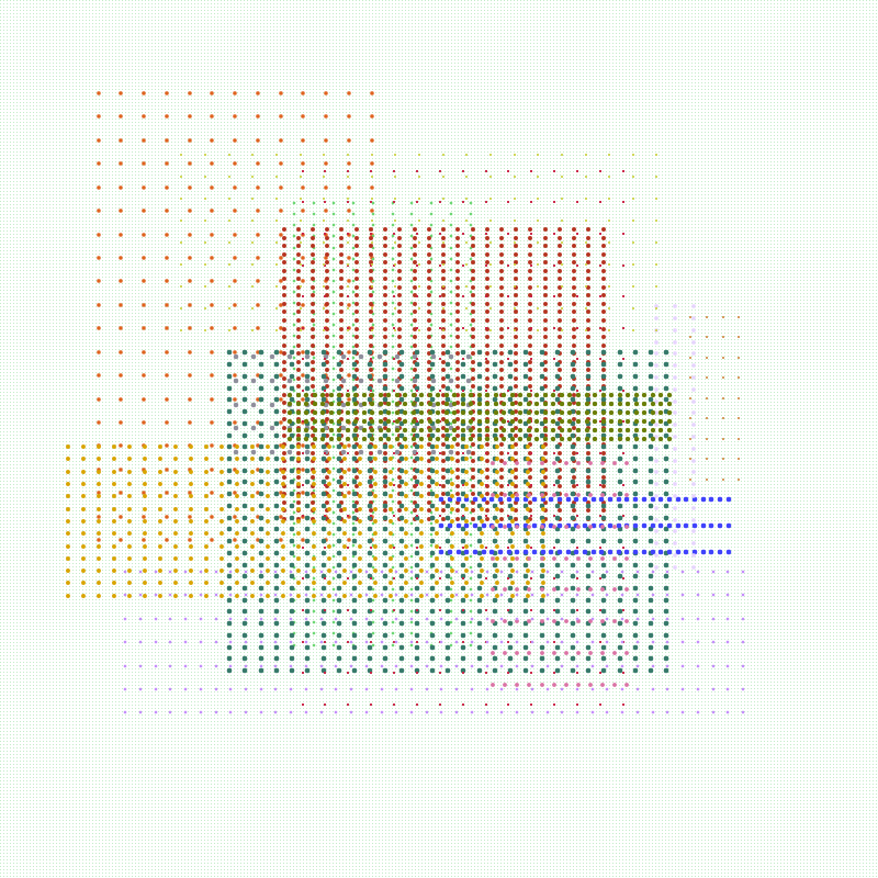 pointillist patchwork #7 static token preview