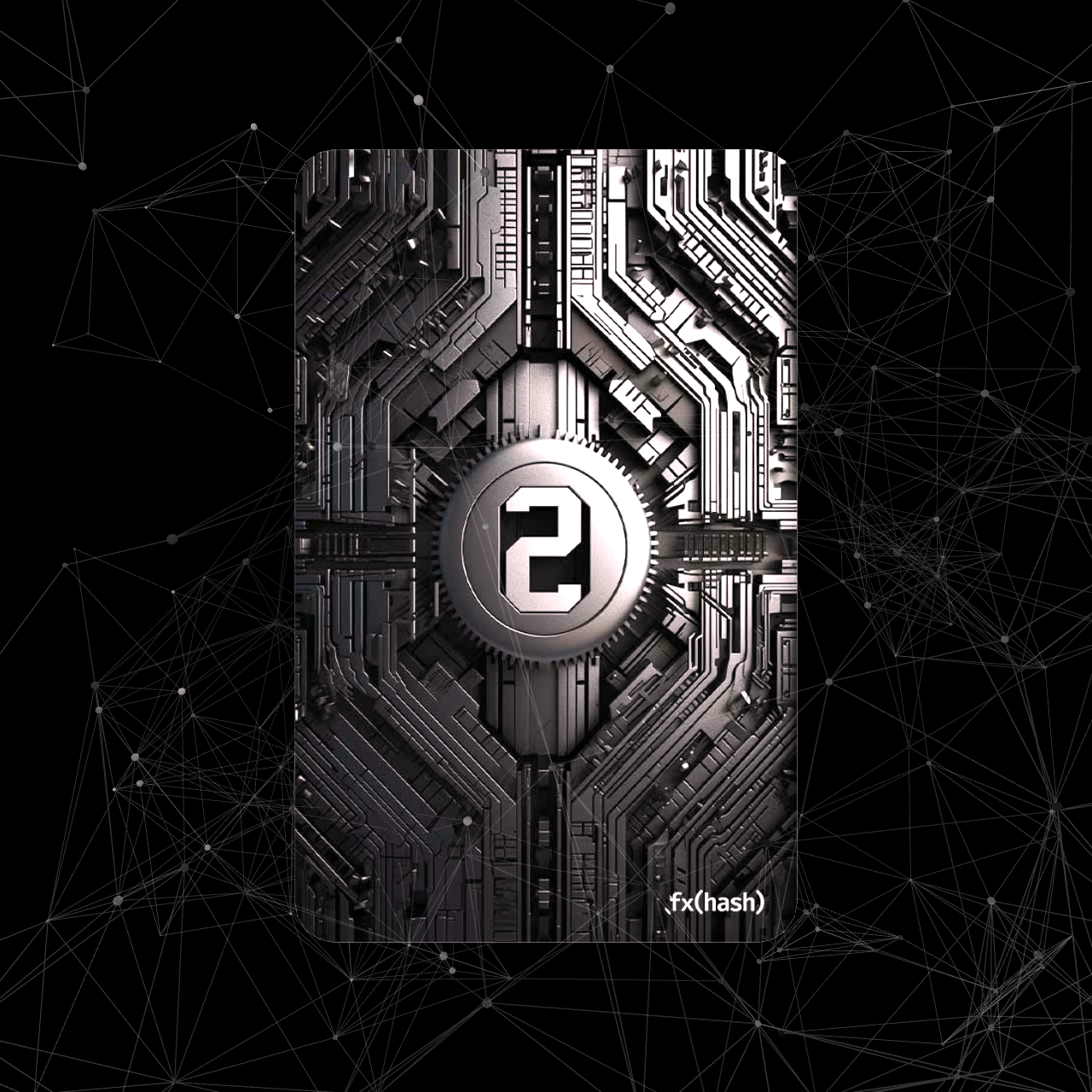 FXHash 2.0 Card #80 static NFT preview