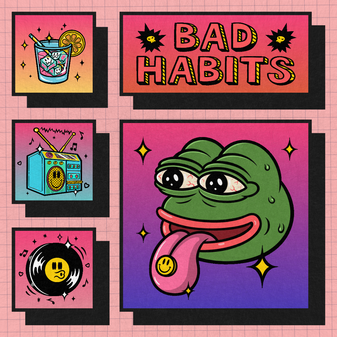 Bad Habits #112 static NFT preview