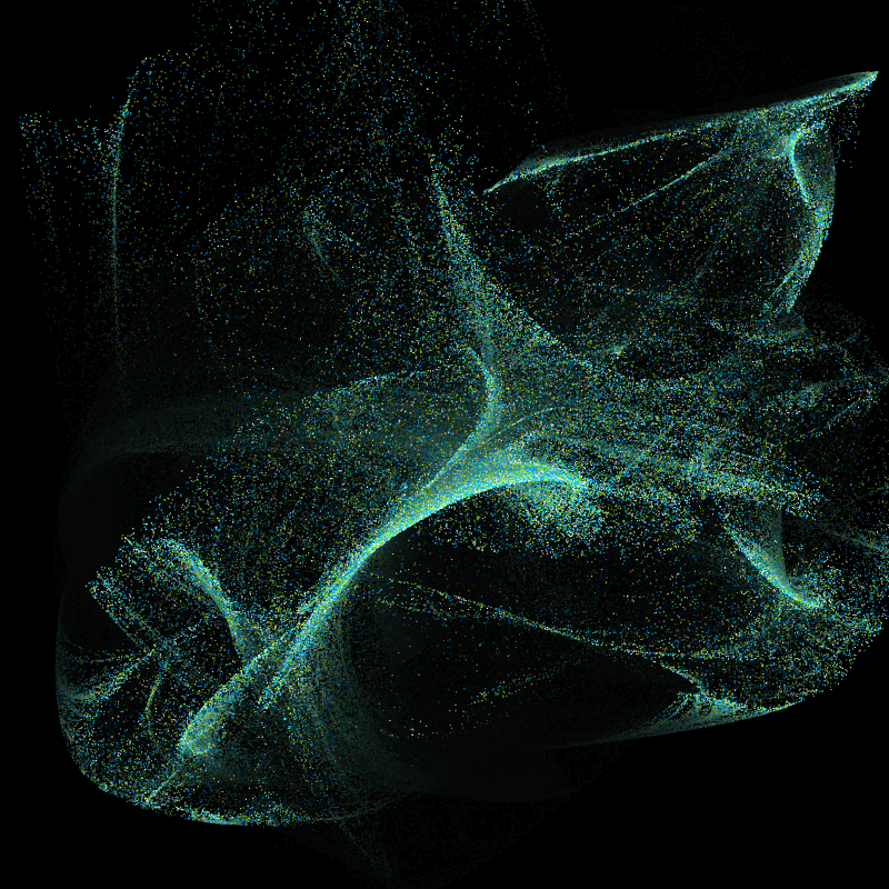 Fractal Amoeba #570 static token preview