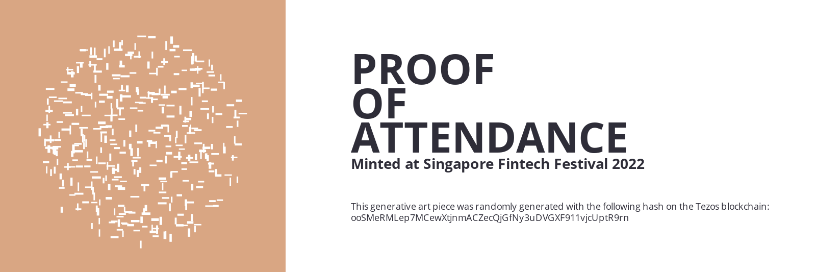 SFF2022 Proof of Attendance Token #173 static token preview