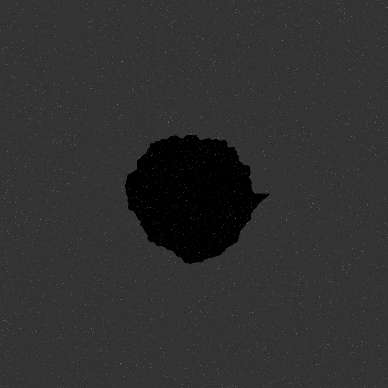 Broken window of a spaceship #22 static token preview