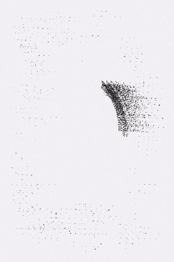 Stippled Sketch #160 static NFT preview