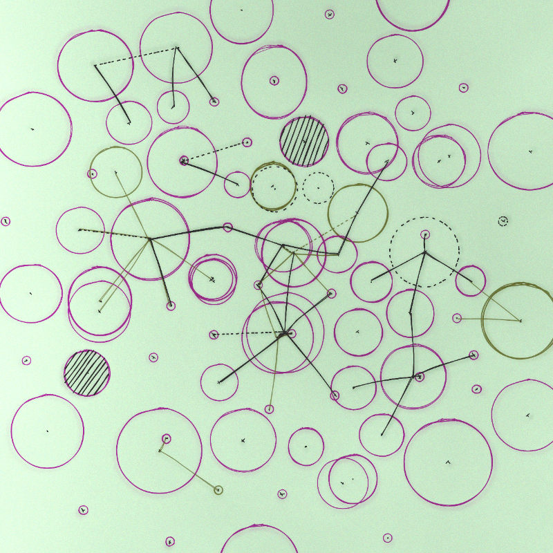 Geo Scribs #42 static NFT preview