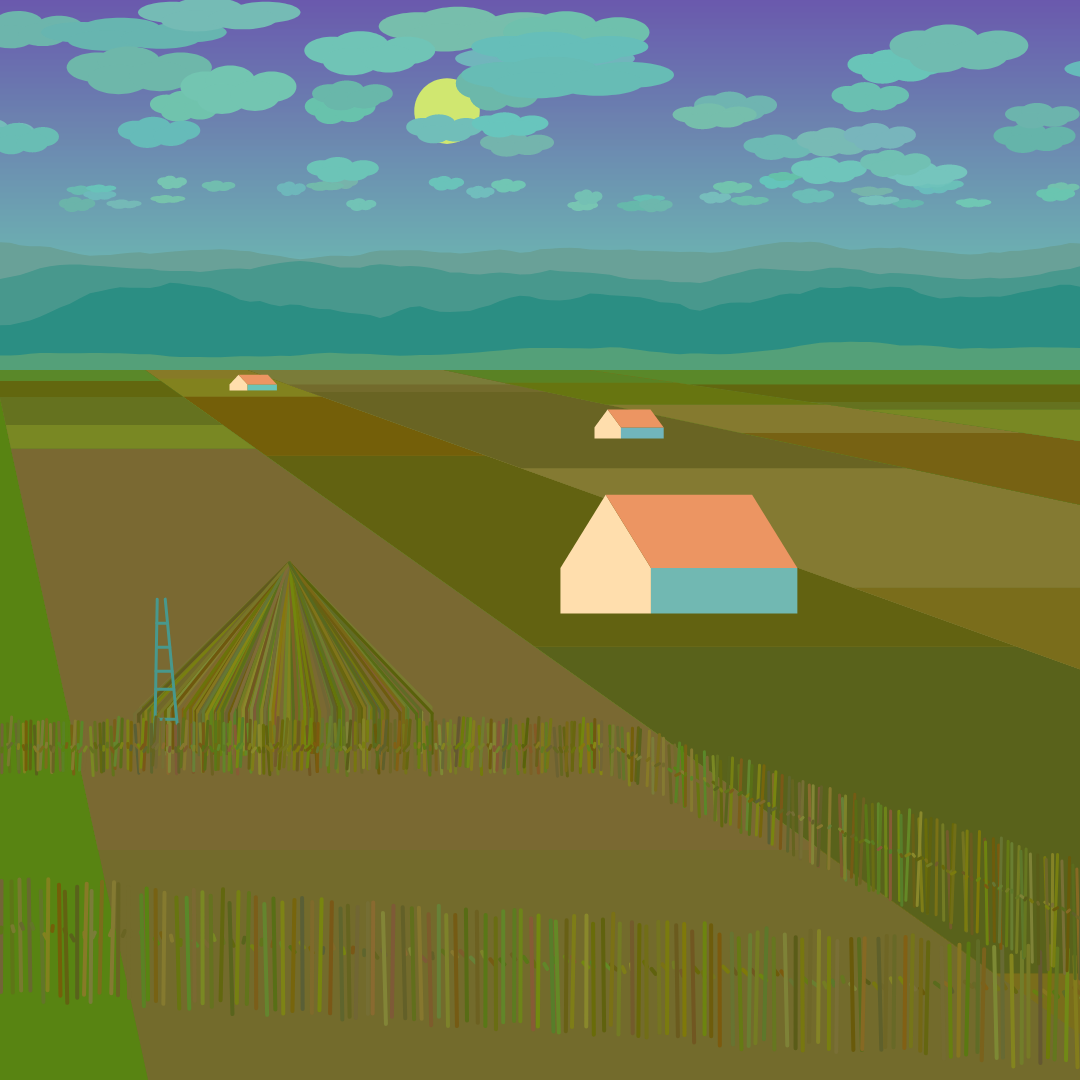 the harvest #63 static NFT preview