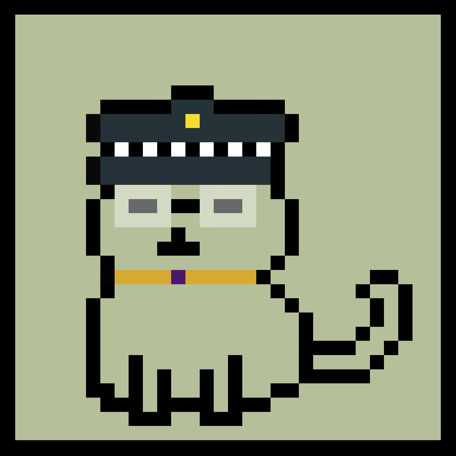 Lazy Kitties #1485 static token preview