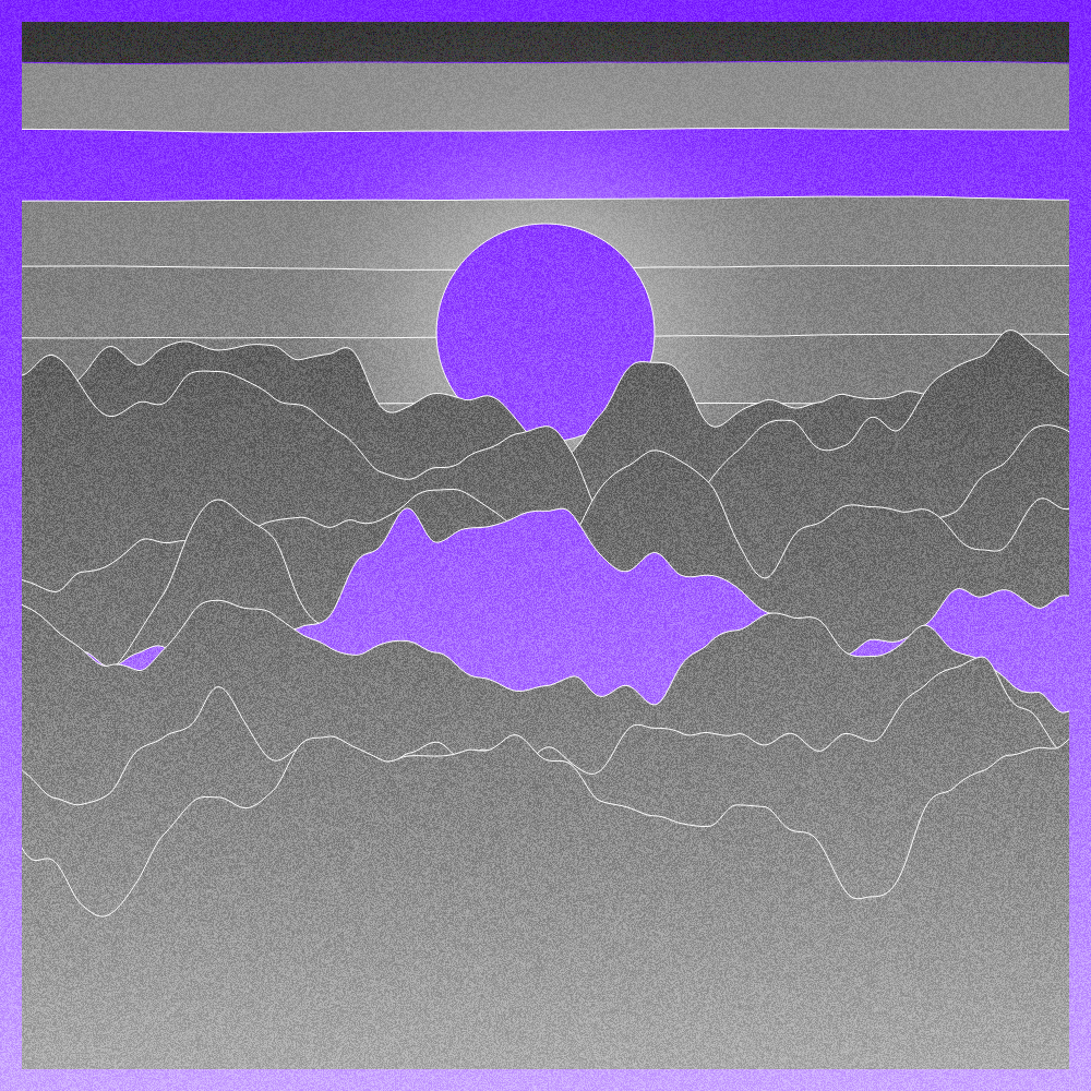 Sunset in Hashland #55 static token preview