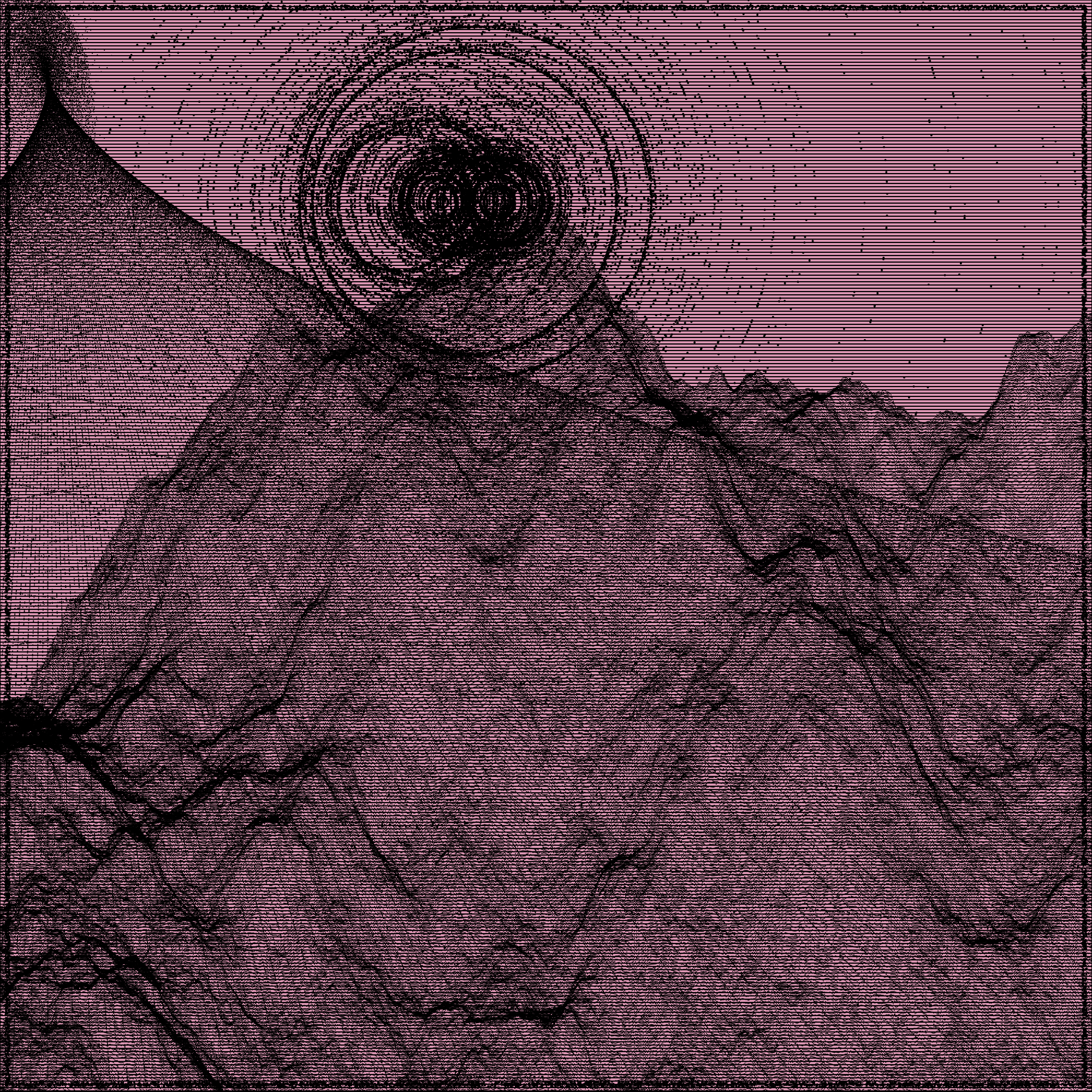 Surreal classic generative landscape #37 static NFT preview