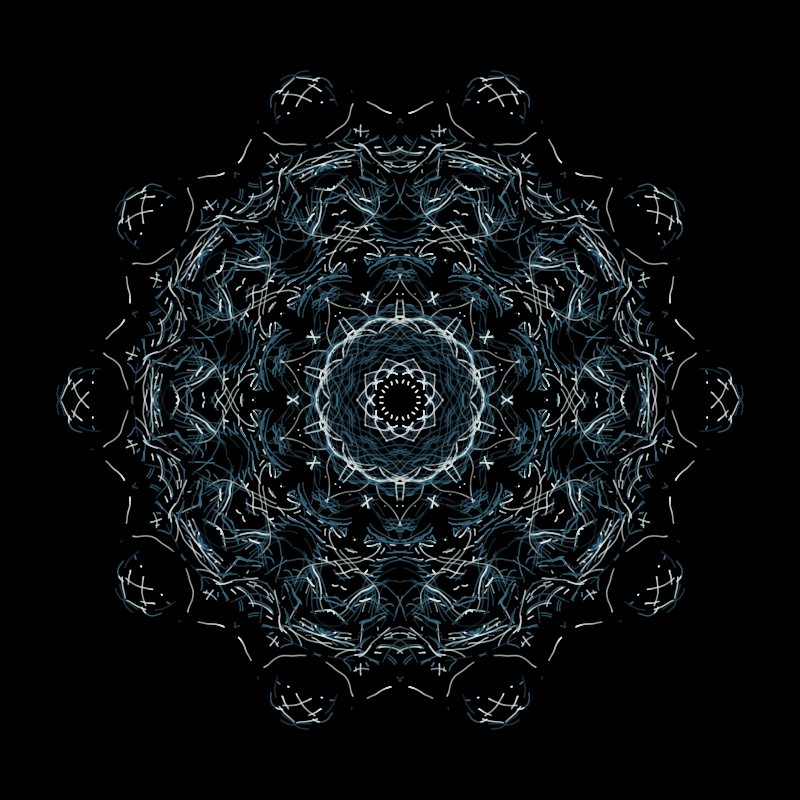 the thread in the pattern #20 static token preview