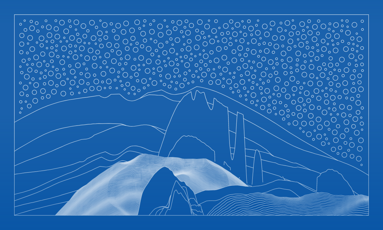 Metal Mountains #28 static NFT preview