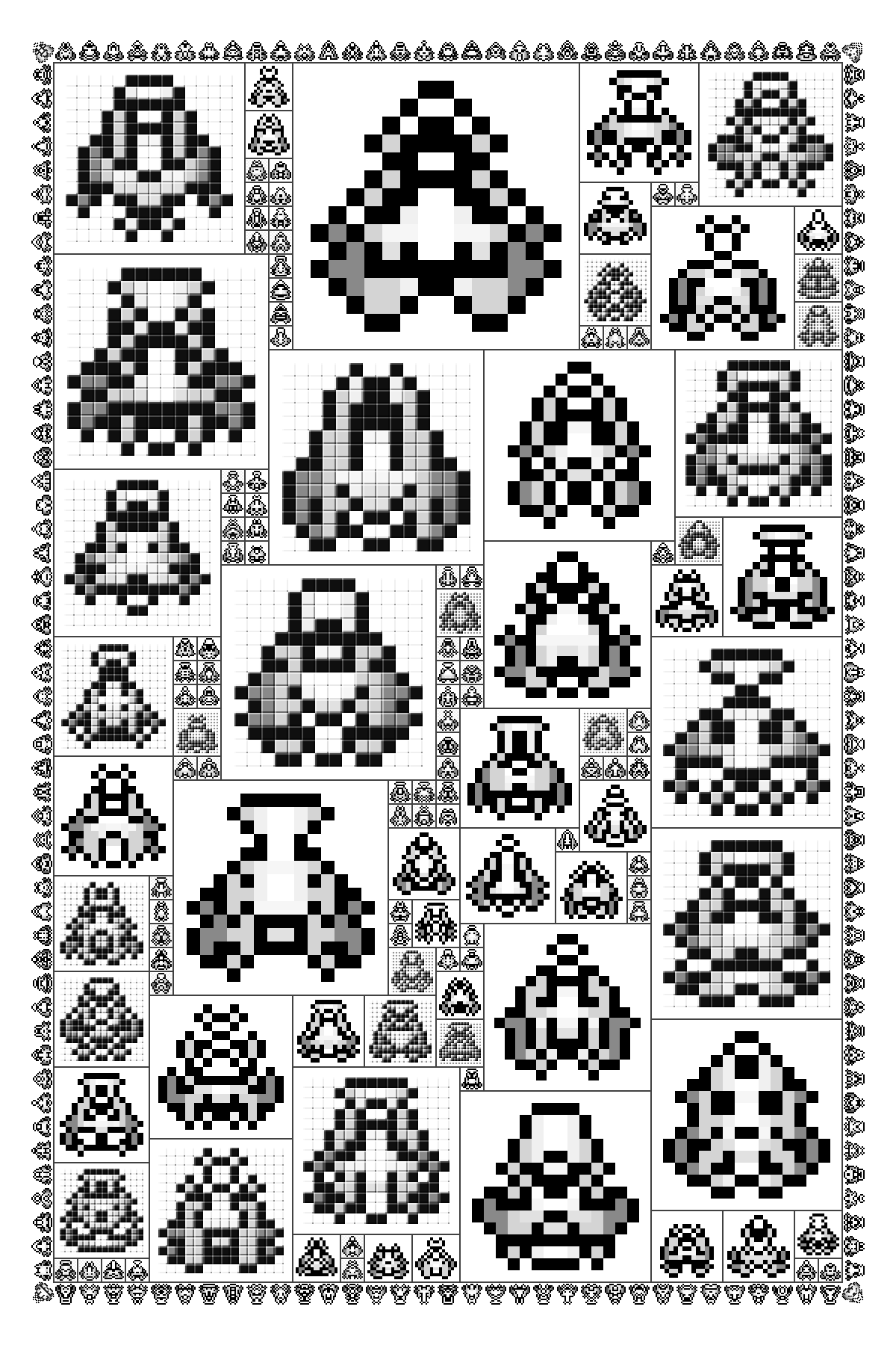 Pixel Spaceships #105 static token preview