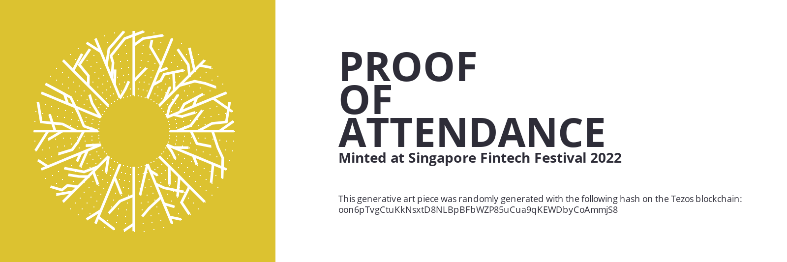 SFF2022 Proof of Attendance Token #143 static token preview