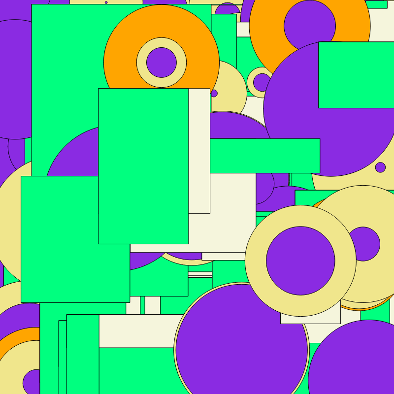 Randomness of Shapes #7 static token preview