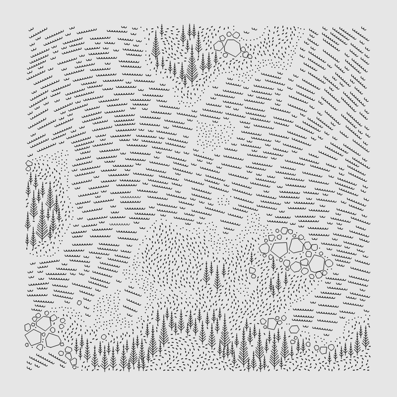 Sierras #47 static NFT preview