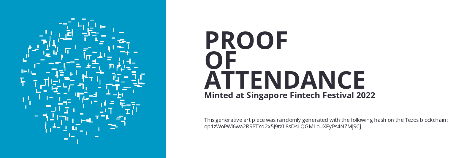 SFF2022 Proof of Attendance Token #1486 static token preview