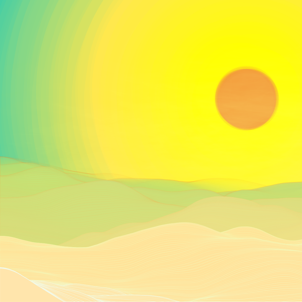 Valley at Dawn #58 static NFT preview