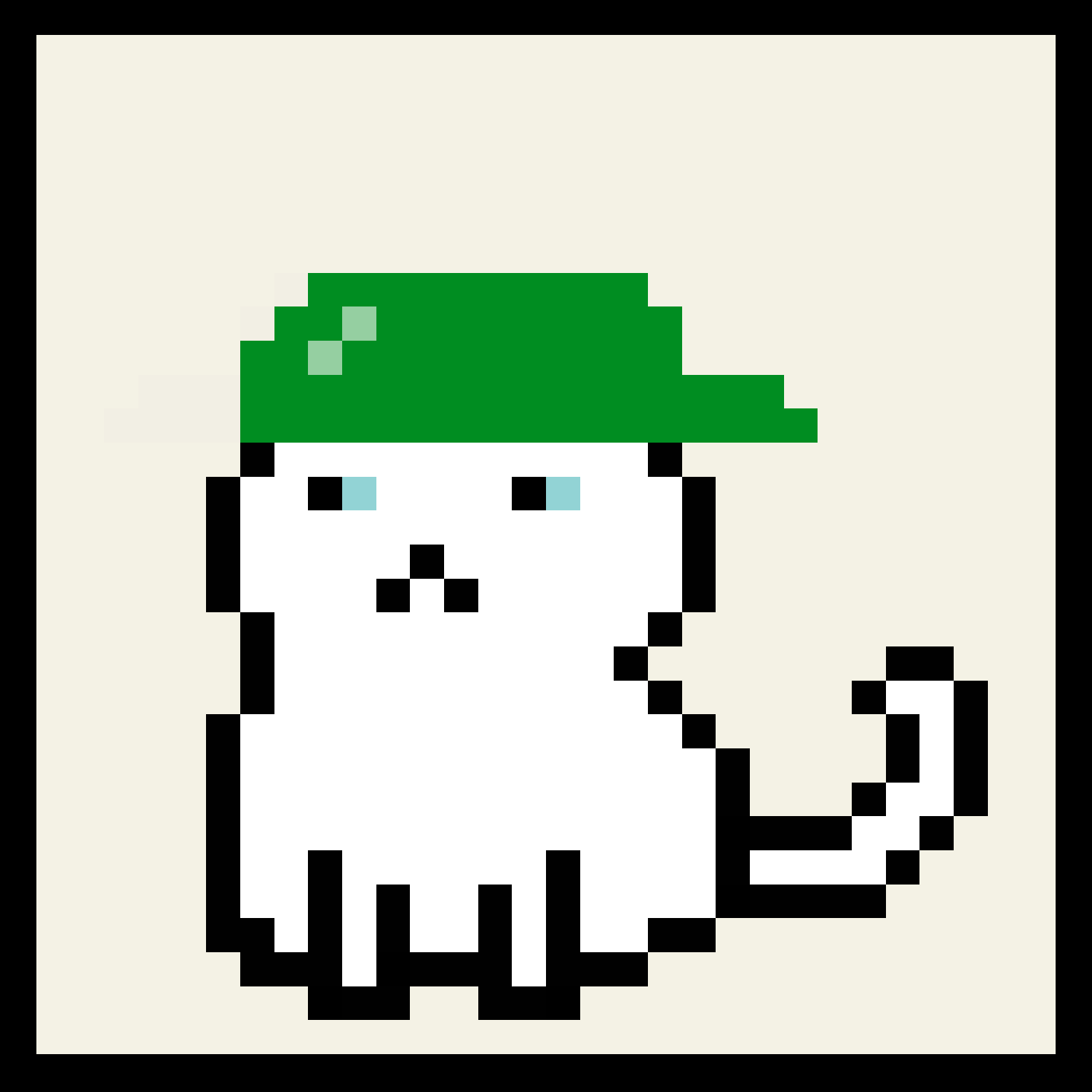 Lazy Kitties #1374 static token preview