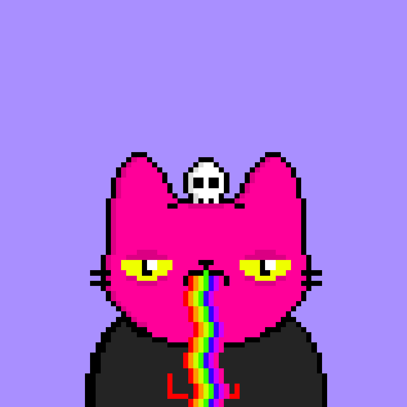 Totally Random Cats #37 static token preview