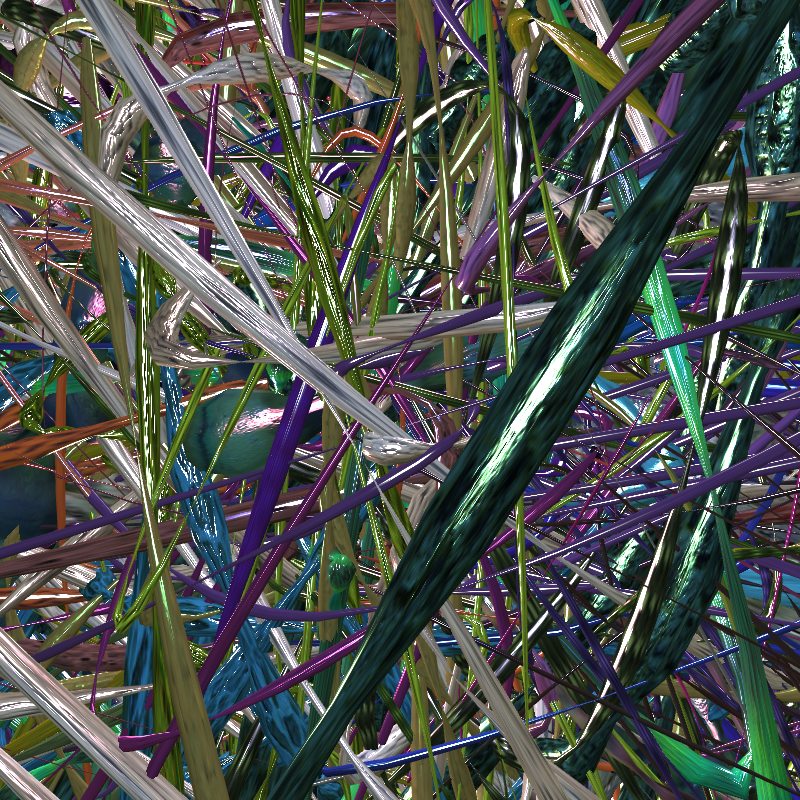 Prismatic Thickets #409 static NFT preview