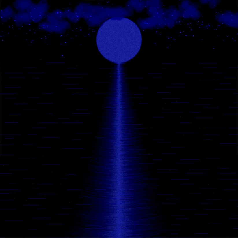Moon Lake #27 static NFT preview