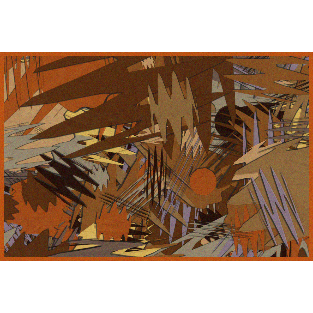 Abstract Comic #28 static NFT preview