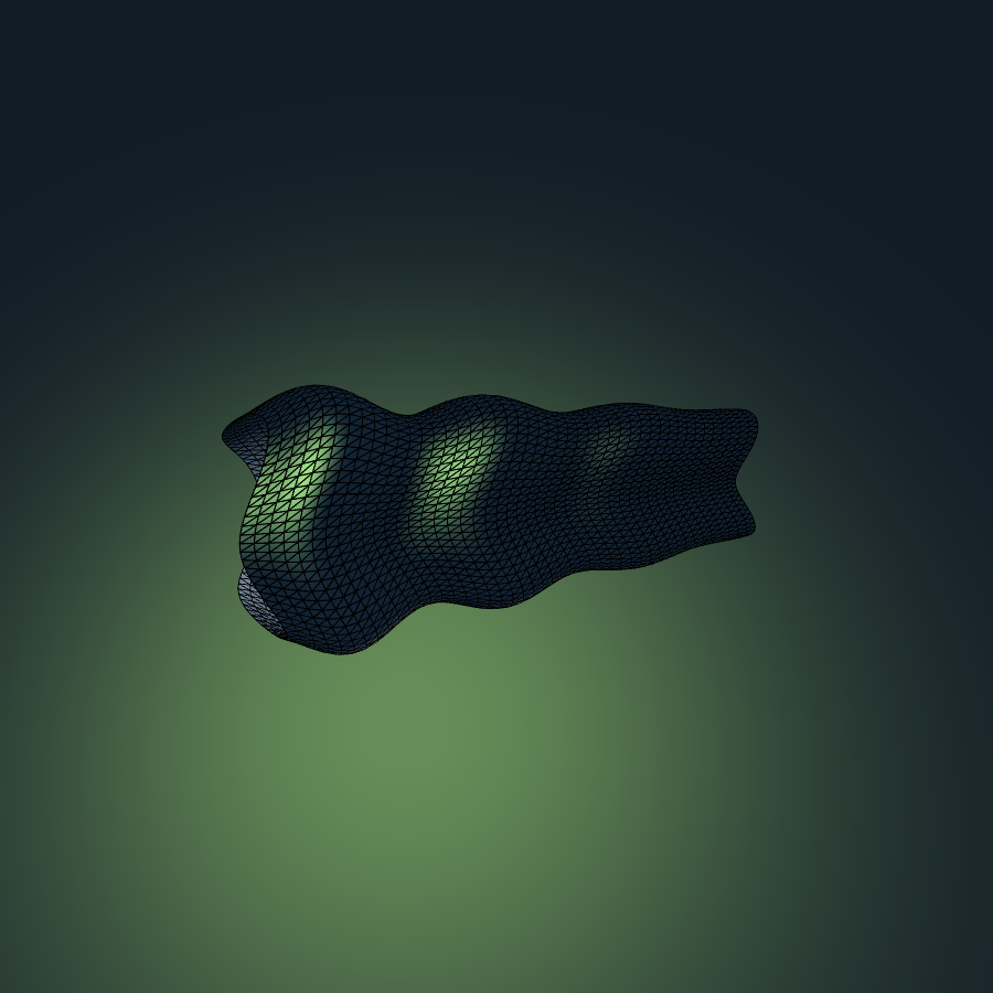 Alien Form #100 static NFT preview
