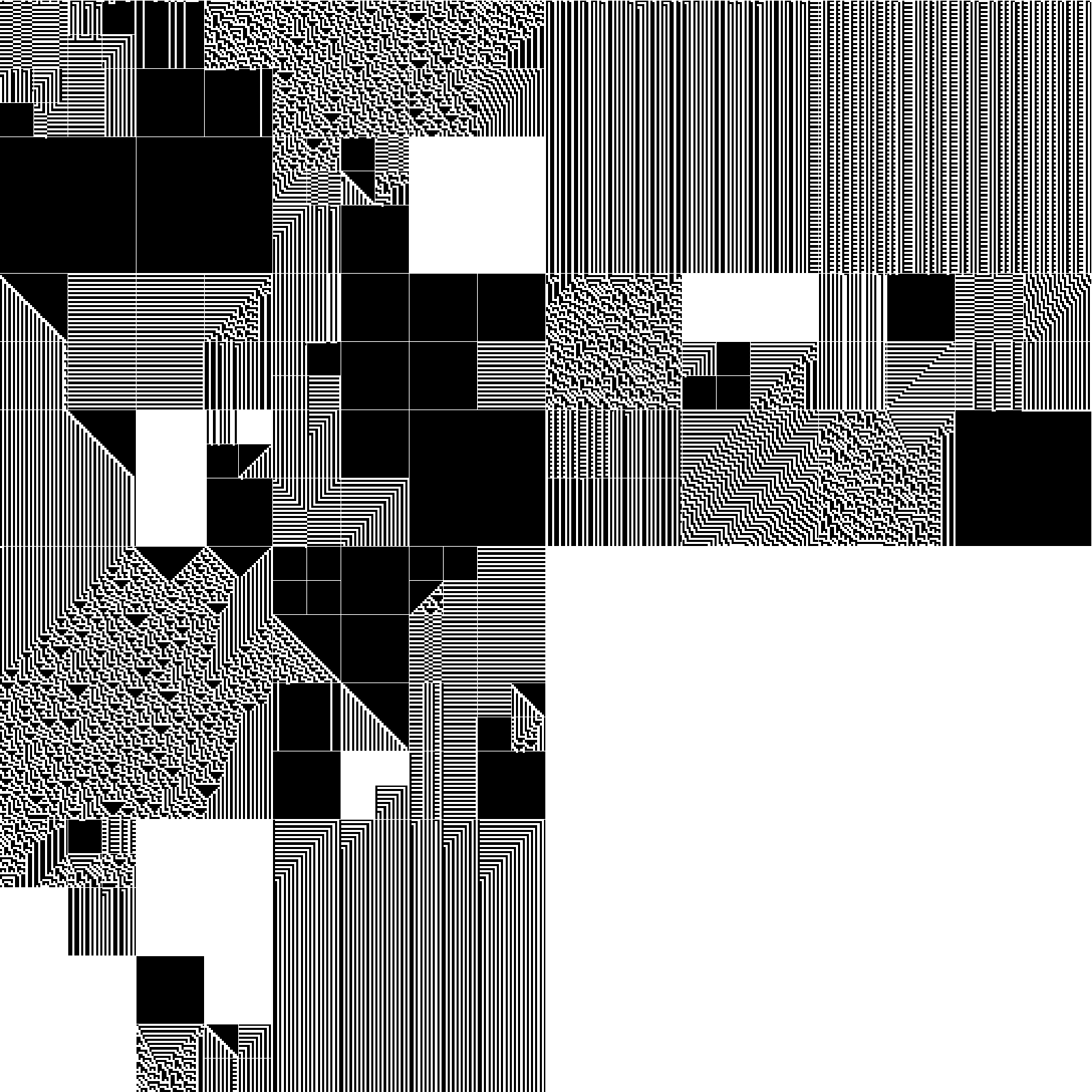 RULES (for Elementary Cellular Automata) #413 static NFT preview