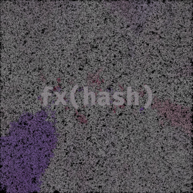 FXHASH Generative Logo #821 static token preview