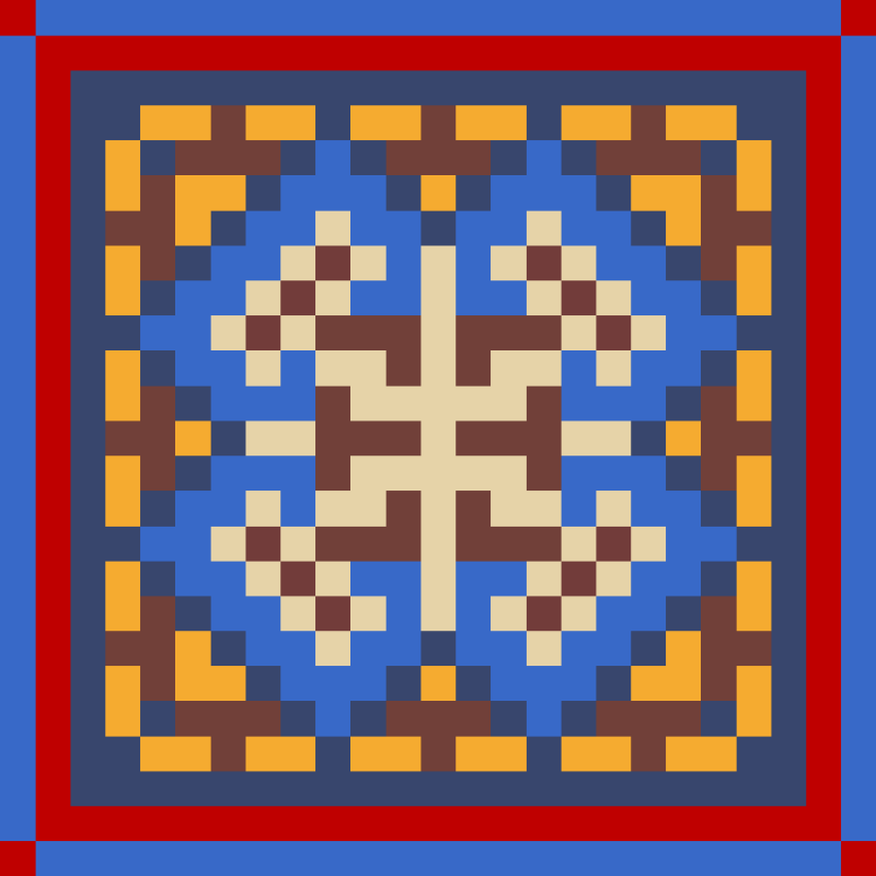 Morixels Carpets #134 static NFT preview