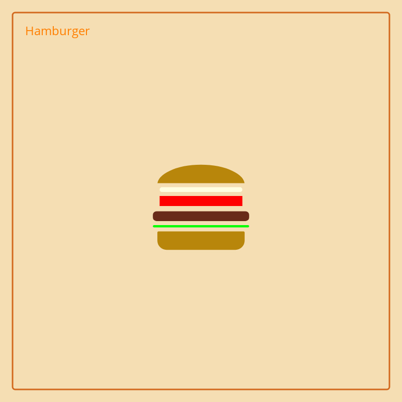 HAMBURGER!! #20 static token preview
