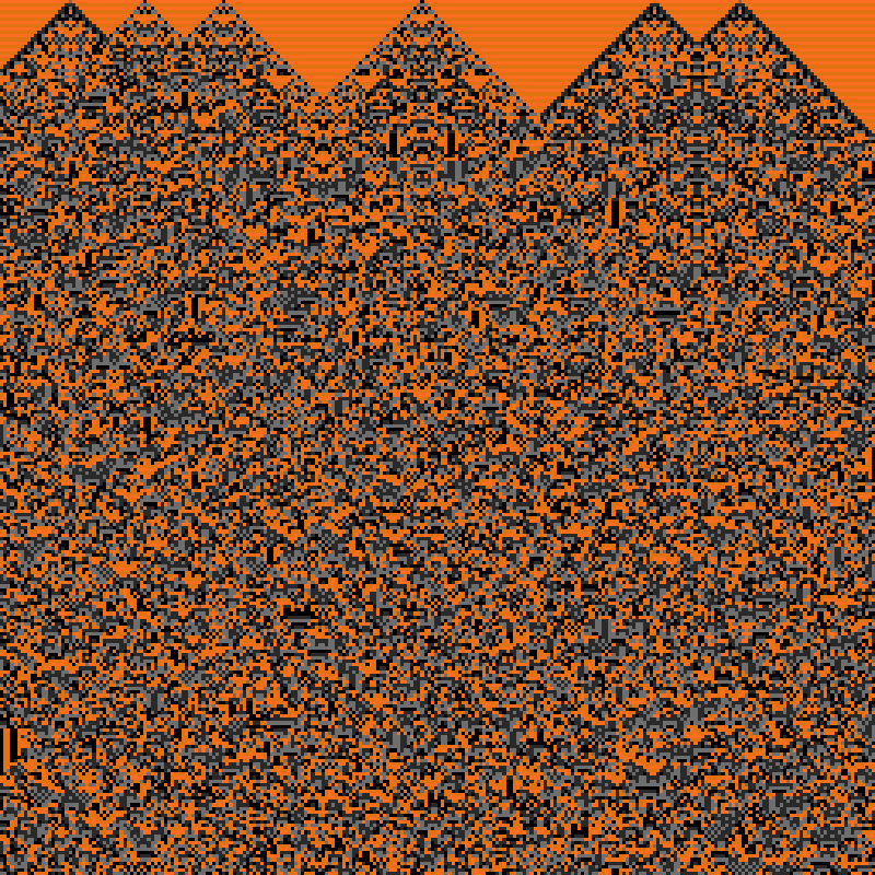 Totalistic Cellular Automata #480 static NFT preview