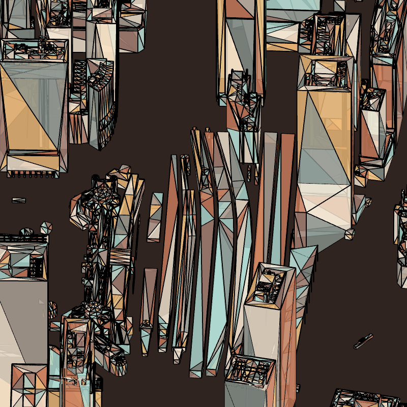 City Fragments: Tokyo Marunouchi #86 static NFT preview