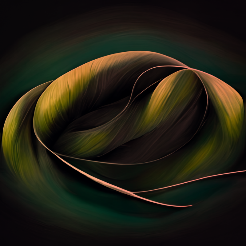 AI wavy hair #9 static token preview