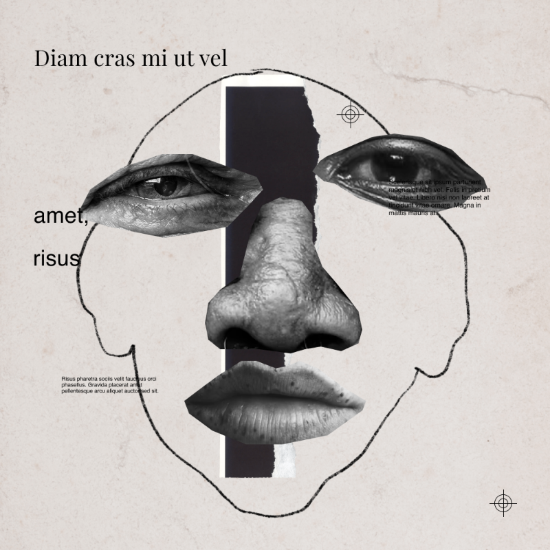 Collage faces #115 static token preview