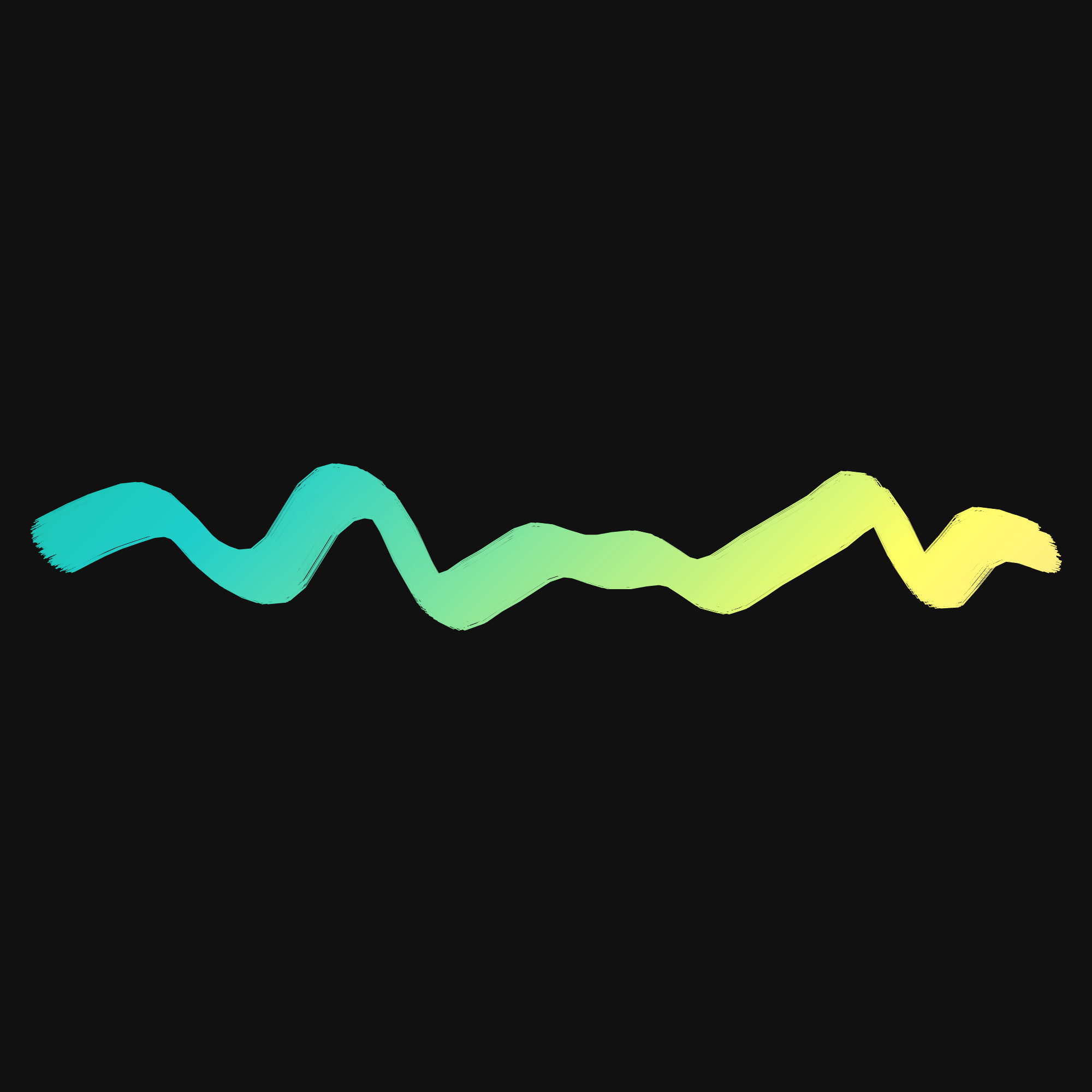 Brush Squigl #55 static NFT preview