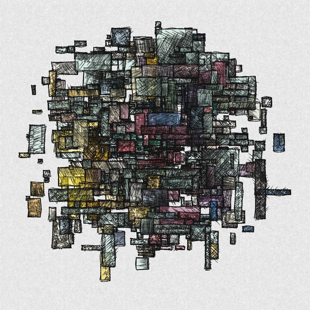 Shaded disassembly #73 static NFT preview