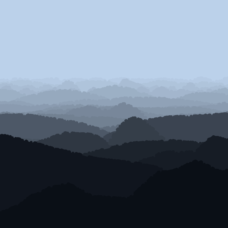 Hills and Mountains #67 static NFT preview